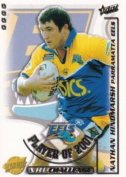 2002 Select Challenge - Club Player of the Year #CP9 Nathan Hindmarsh Front